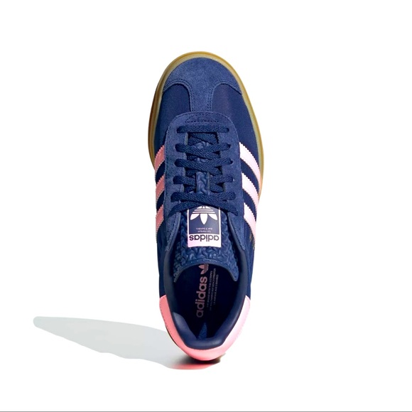 💙💗 Adidas Gazelle Bold Blue Pink Spark 💗💙 - Picture 5 of 5